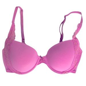 VICTORIA'S SECRET 36B Angels Lined Demi Bra